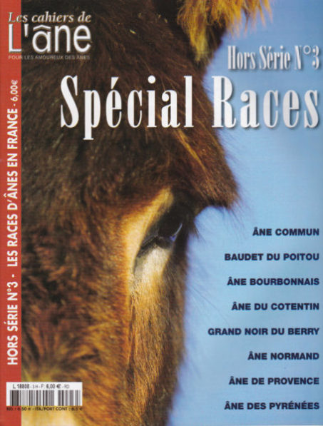 couverture du HS n°3 - Spécial Races - Les cahiers de l'âne