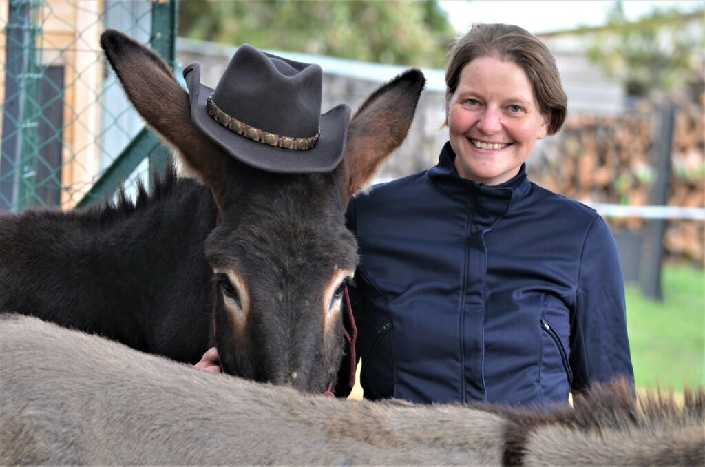 © Cécile Grandclaudon
Legend le cow-boy et Marie-Laure